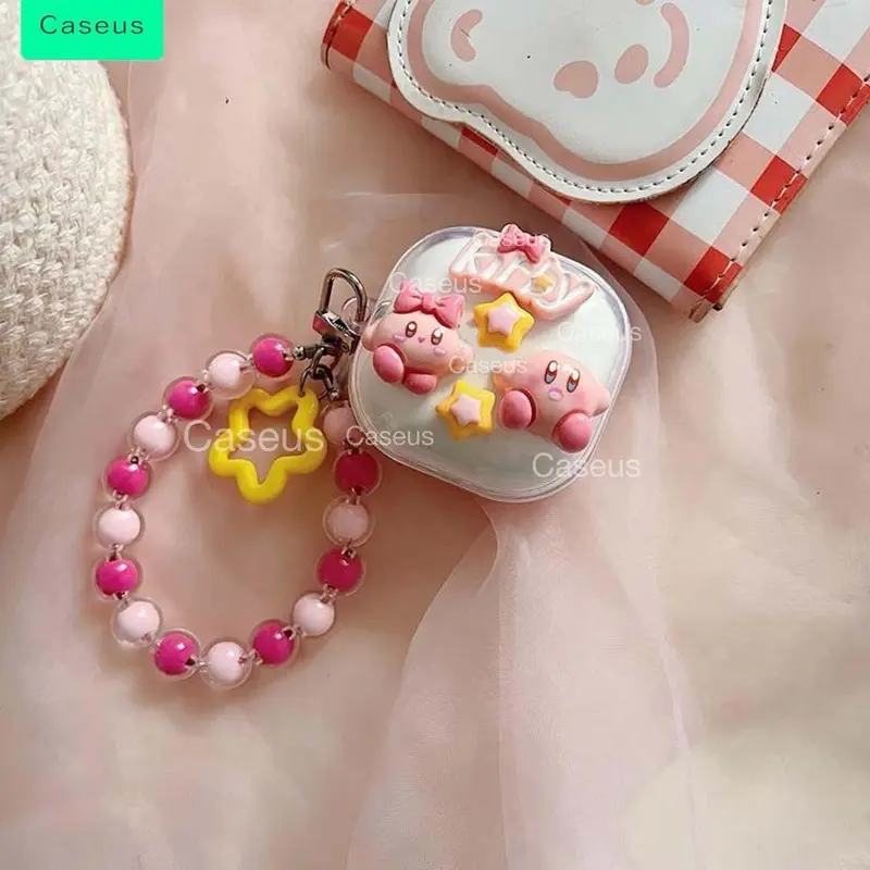 [HANYA CASE]Caseus Softcase For Baseus Bowie E16 Pelindung Case Berkarakter Lucu + Gantungan 5