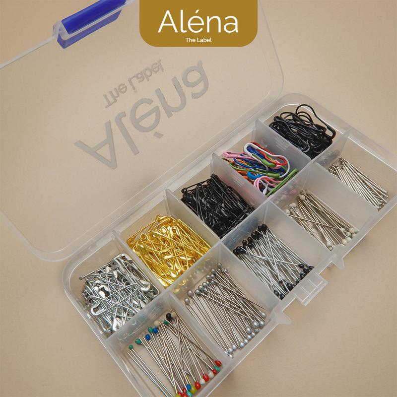 Alena - Paket Lengkap Pentul Peniti 1 Set Anti Ribet | 022 Hijab 5