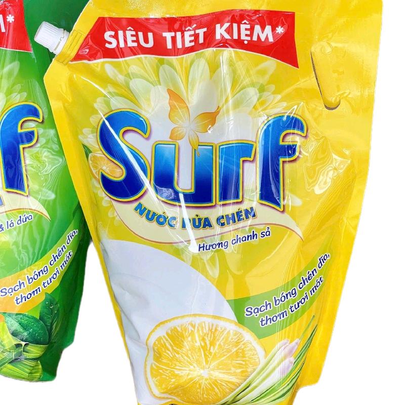SIÊU TIẾT KIỆM - TÚI NƯỚC RỬA CHÉN SURF SIÊU SẠCH 3.5KG