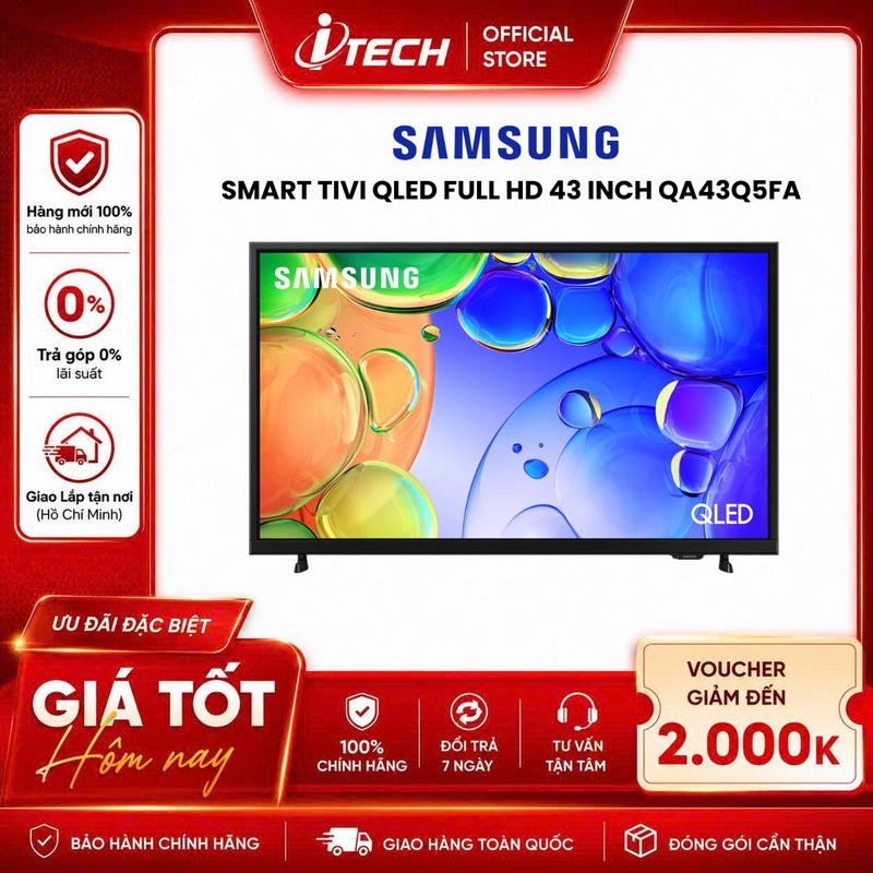 43Q5FA - Smart Tivi Samsung QLED Full HD 43 Inch QA43Q5FA