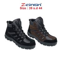 Gambar Zeintin - Sepatu Gunung Safety Jungle Pria Boot Sepatu Hiking Touring  Kerja Outdoor Pria AD - AD 9901 Hitam, 39 dari Zeintin Store_NEW Kota Administrasi Jakarta Selatan 1 Tokopedia