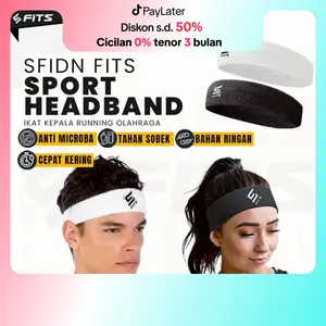 SFIDN FITS Headband / Head Band / Ikat Kepala Running Olahraga Gym