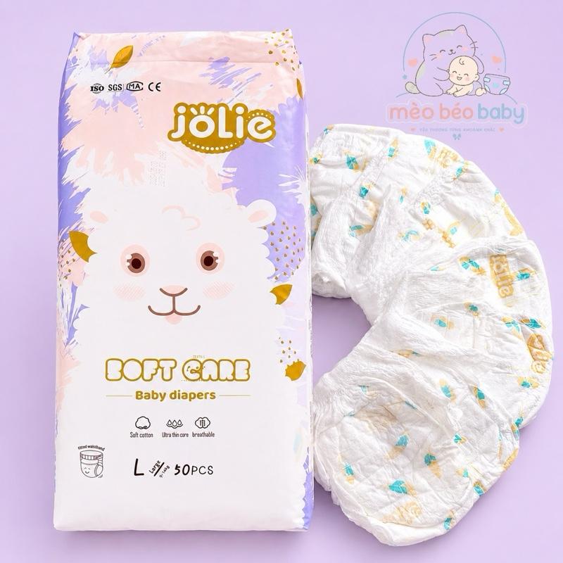 50 quần bỉm Jolie Thấm Hút Tốt mềm mại dịu êm cho da bé - Đủ Size Cho Bé đến hơn 20kg