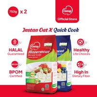 Gambar OATSY Special Mix Pack ( OATSY Instant & OATSY Quick Cook 750g) dari Oatsy Oatmeal & Muesli Kota Administrasi Jakarta Barat 1 Tokopedia
