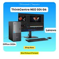 Gambar Lenovo PC ThinkCentre Neo 50t Gen 6 Core Ultra 5 225 Windows 11 Include Monitor 21'5 3Y Onsite Warranty - Windows 11 Home+Office dari Vortexindo.Computer Kota Administrasi Jakarta Pusat 1 Tokopedia