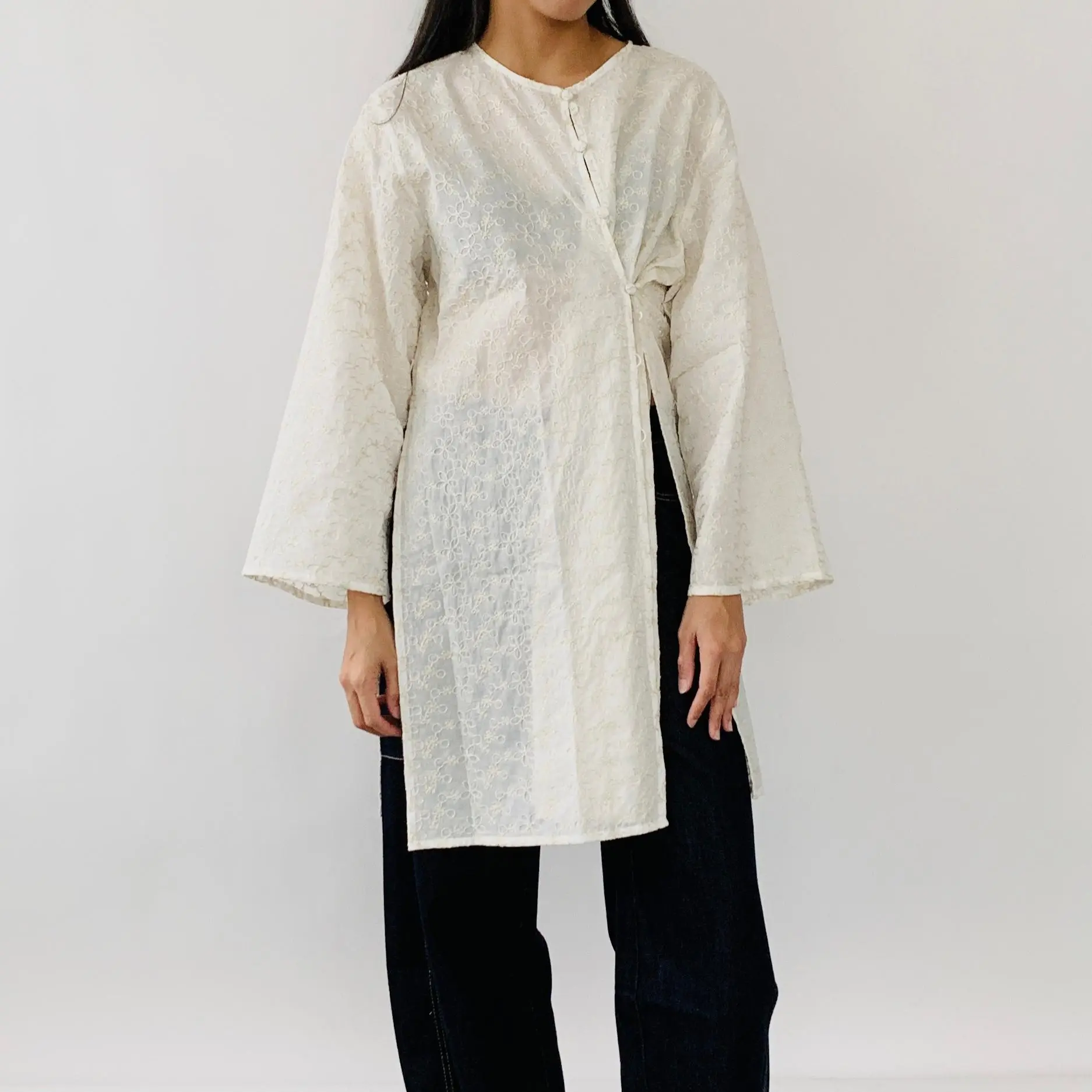 Shopatvelvet - Madina Tunic With Front Bottons