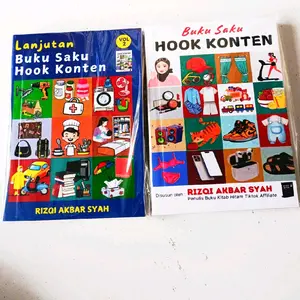 terlaris buku saku hook konten lanjutan rizqi akbar syah