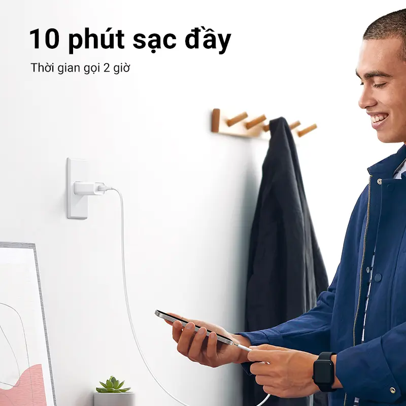 UGREEN PD 20W, Bộ sạc USB C, Bộ sạc nhanh, Bộ sạc tường USB-C, Bộ Chuyển Đổi nguồn, Tương thích với iPhone 16 / 15 Pro Max / iPhone 14 / 13 Pro Max / SE / 11, Pixel, Galaxy S21 / S20 / Note 10, iPad,Charger 60449 | BigBuy360 - bigbuy360.vn