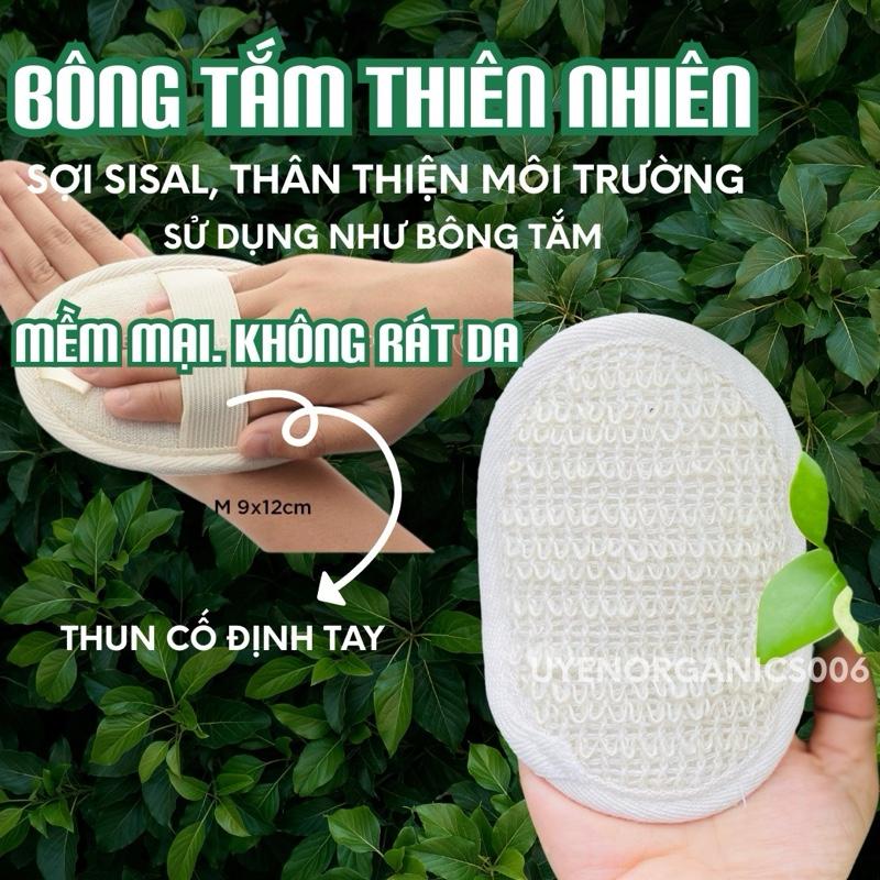 ￼Bông tắm thiên nhiên từ sợi sisal,thân thiện môi trường, tự huỷ sinh học,tạo bọt xà bông và mềm mại da