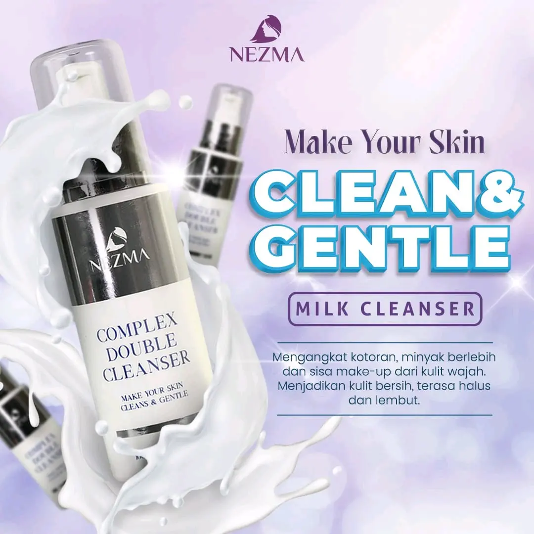 complex double cleanser  nezma rmc surabaya