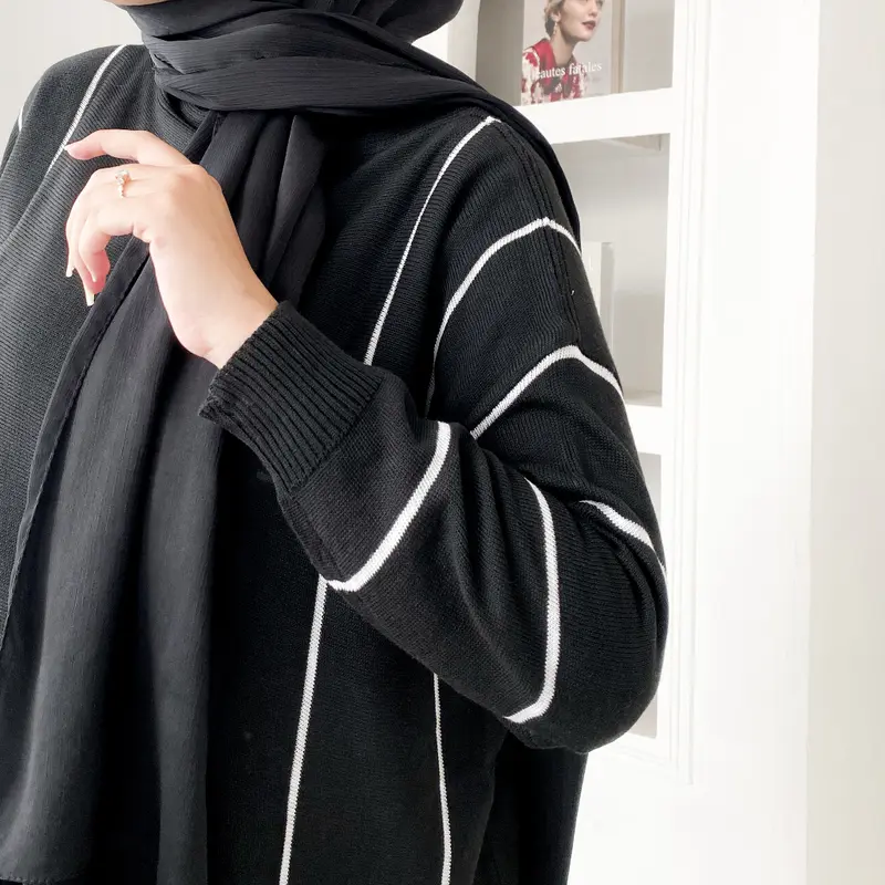 KAYLE TOP KNIT OVERSIZE - FLOTTILICIOUS / atasan wanita / baju jumbo oversize / big size / bahan knit rajut / blouse murah / hijab ootd / fashion style / korean style Panjang Tangan 3