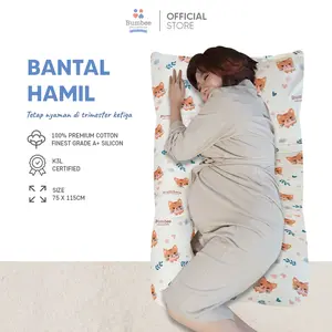 Bumbee Collection - Bantal Ibu Hamil 2 Sisi Motif Tebal & Nyaman Maternity Pillow