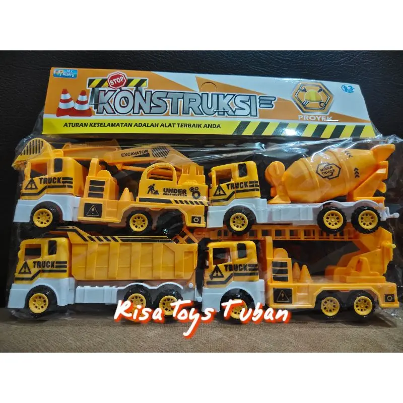 MAINAN KONTRUKSI BEGO, MOLEN, TRUK, CRANE BAHAN BERKUALITAS Anak Plastik 2