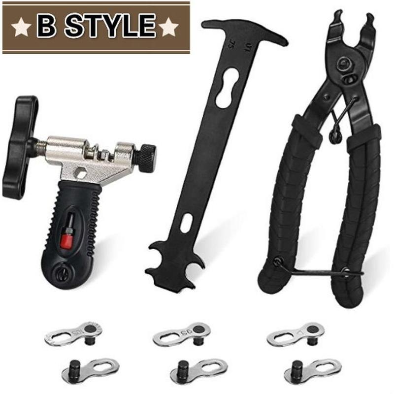 Professional Bike Bicycle Chain Quick Link Open Close Tool Master Link Pliers Bike Chain Magic Button Clamp Removal Tools Pliers 0