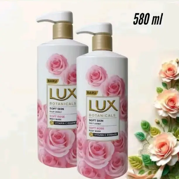 murah banget sabun lux botanicals sabun mand cairbotol 580ml sabun mandi  Soap perawtan kulit kusam