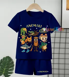 Luwi Kids Setelan Anak FULL Baju Penuh Cewek Cowok Trend Terbaru Gambar Anomali Celana Fashion