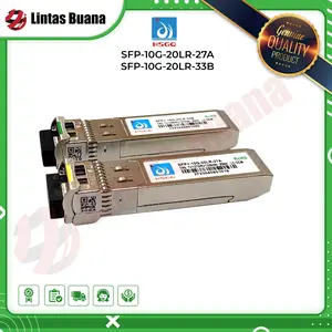 HSGQ SFP 10G 20LR 27A & SFP-10G-20LR-33B 10G Bidi LC 20 km Single mode 1270-1330nm