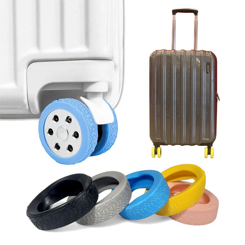 Pelindung Roda Koper Silikon Luggage wheel Isi 4Pcs Dan 8Pcs Silicon Kabin 2