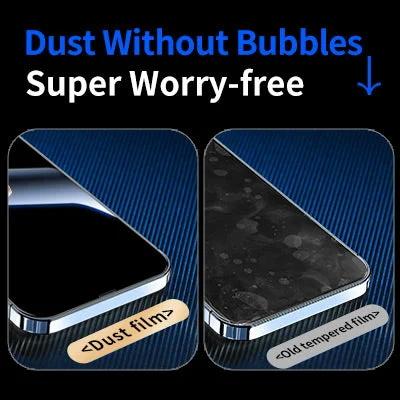 Product Introduction of Tempered glass screen protector, for iPhone series, 4K HD privacy protection, quick installation tools, auto dust removal installation, bubble-free Cover Protective 8