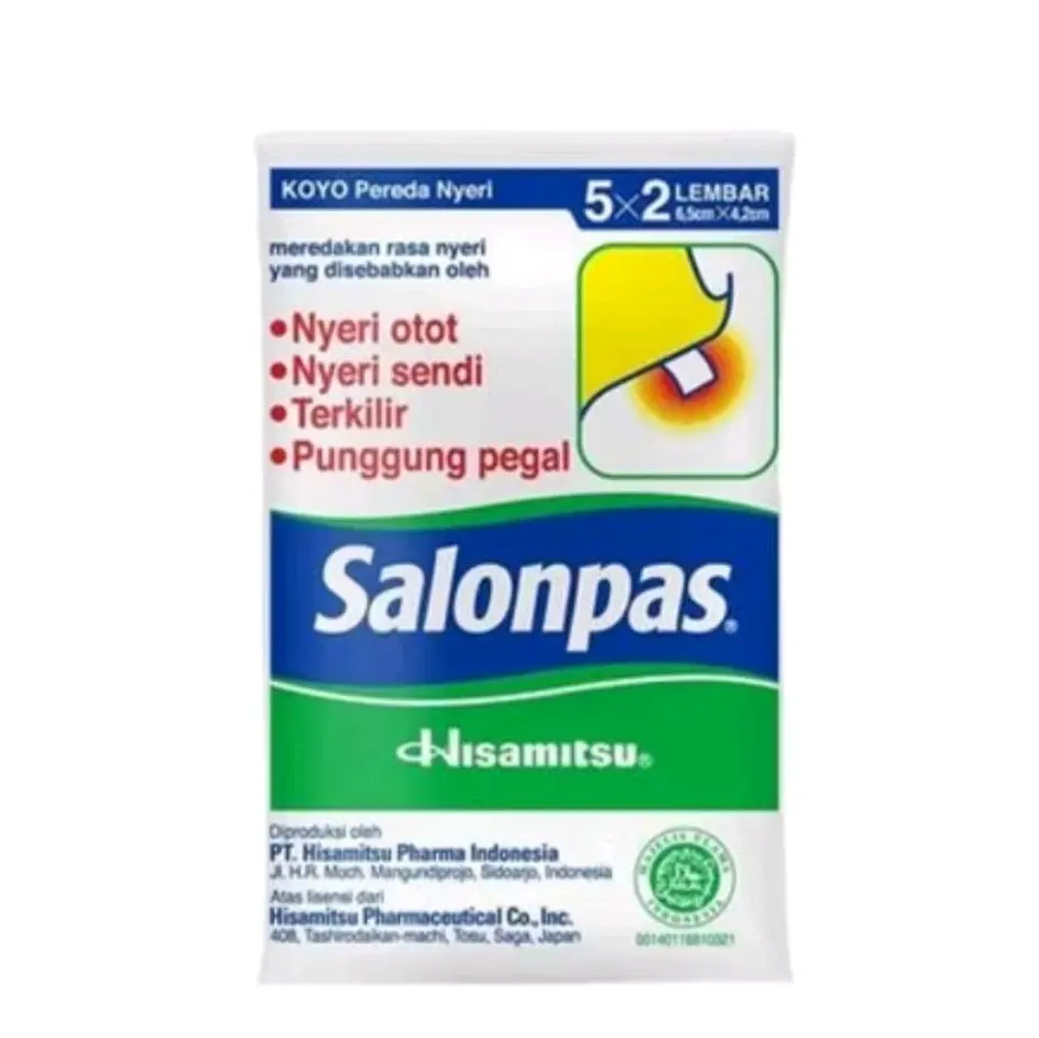 Salonpas Koyo Biru Hijau 12 Lembar