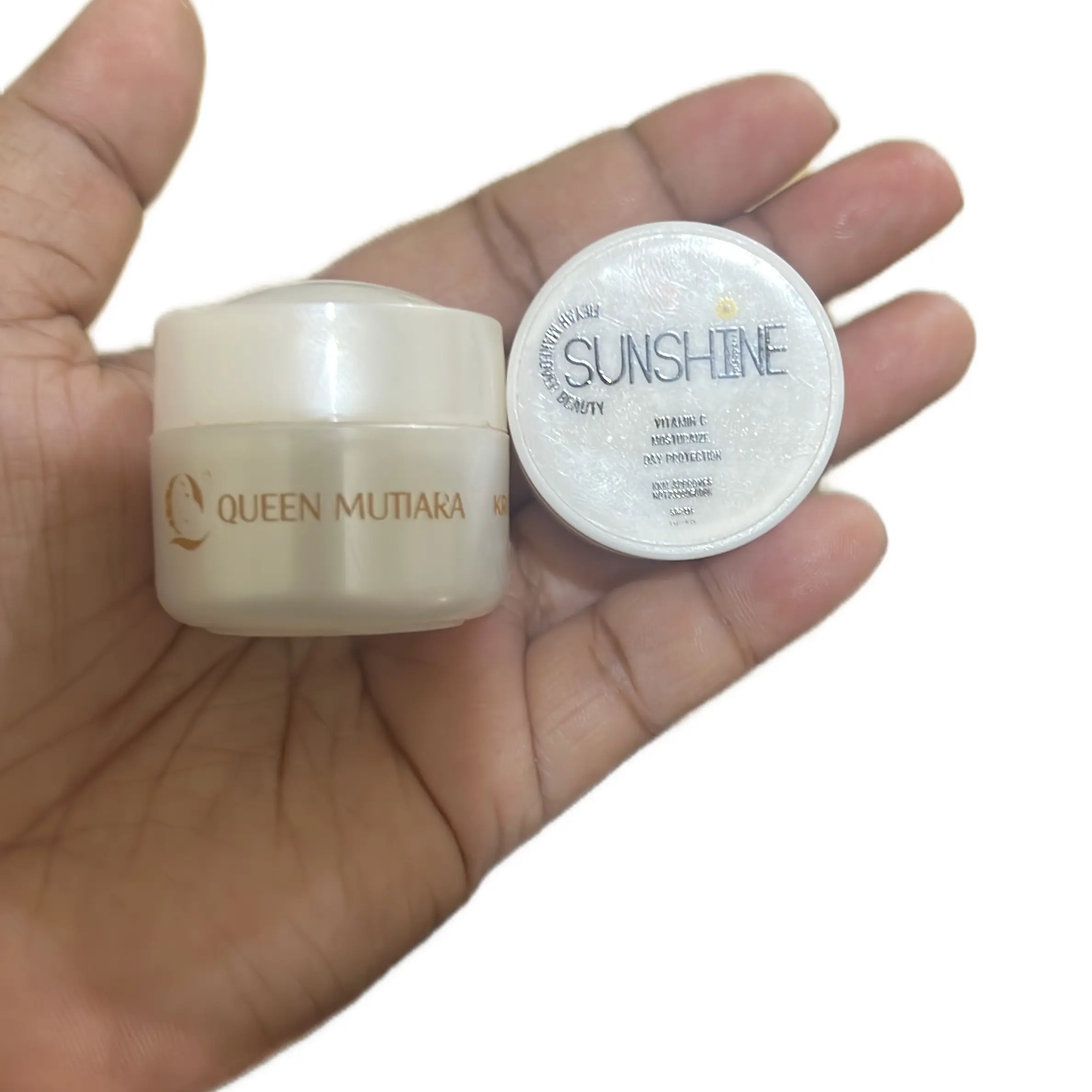 day cream dan suncreen utk siang hari