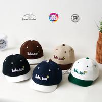 Gambar Jocoproduction - Topi Anak Baseball 1-3 Tahun Sinpen Unisex Kualitas Ekspor Motif Bordir Hello Sun - Sp Hello Sun - Hitam dari Jocoproduction Kota Administrasi Jakarta Barat 1 Tokopedia