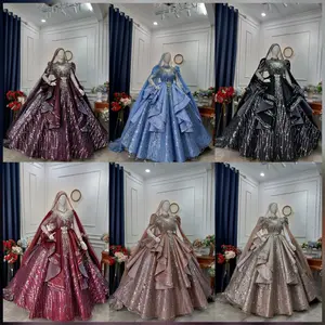 MODEL 1 TER NEW GAUN GOTIC 2TUMPUK