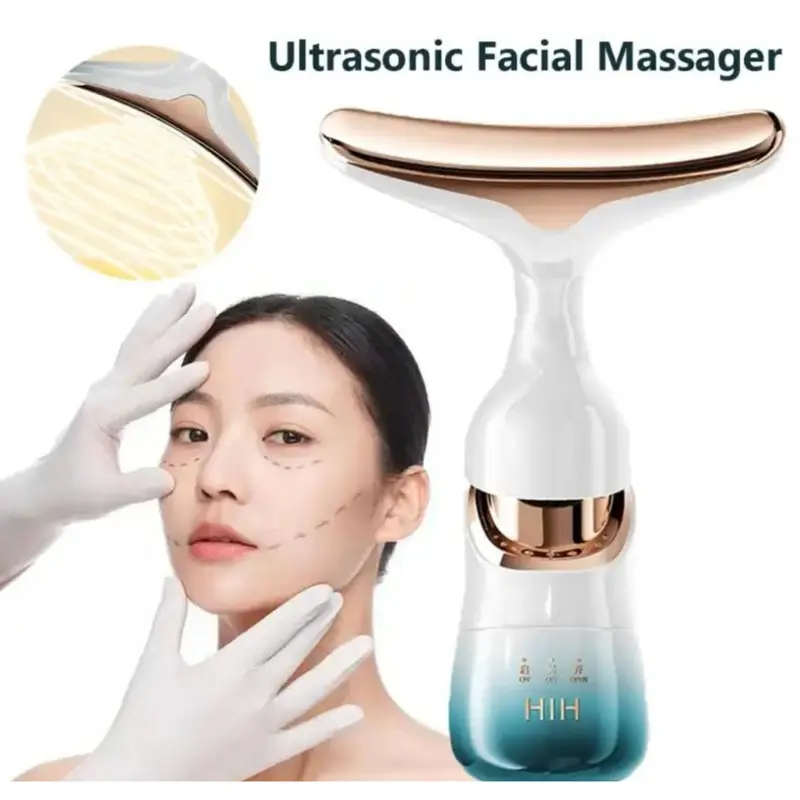 LAGI VIRAL !!! OSUFI 3 IN 1 Setrika Wajah Alat Perawatan Wajah / Alat Pijat Wajah Leher Dan Mata / Alat Facial Wajah Alat Kecantikan 1