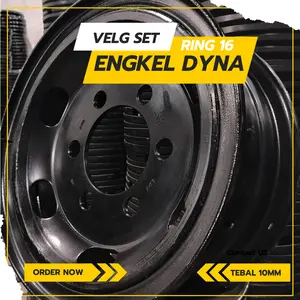 VELG ENGKEL DYNA RING 16 LUBANG 6 TEBAL 10MM LUBANG ANGIN STANDAR