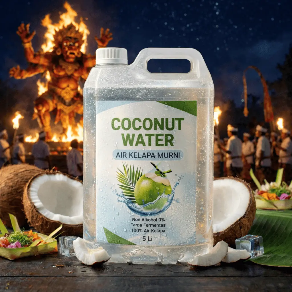 [DISKON] Air Kelapa Jerigen 5L – Sehat Simple, Rasanya Natural. COD maksimal 5 botol, Transfer Maksimal 10 botol
