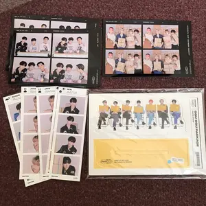 Official Photo Polaroid sticker Stand Enhypen