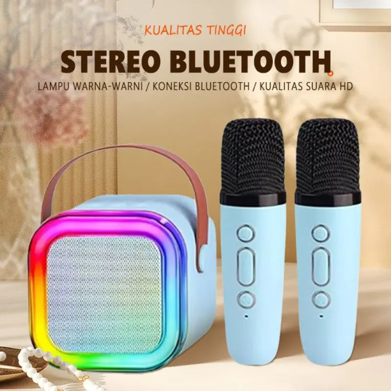 Speaker Bluetooth Zbox Karaoke Sound System K12