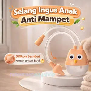 Selang ingus bayi kartun nasal aspirator bayi penyedot ingus bayi murah alat pembersih hidung bayi bentuk selang Bunda Anak-Anak suction baby nose