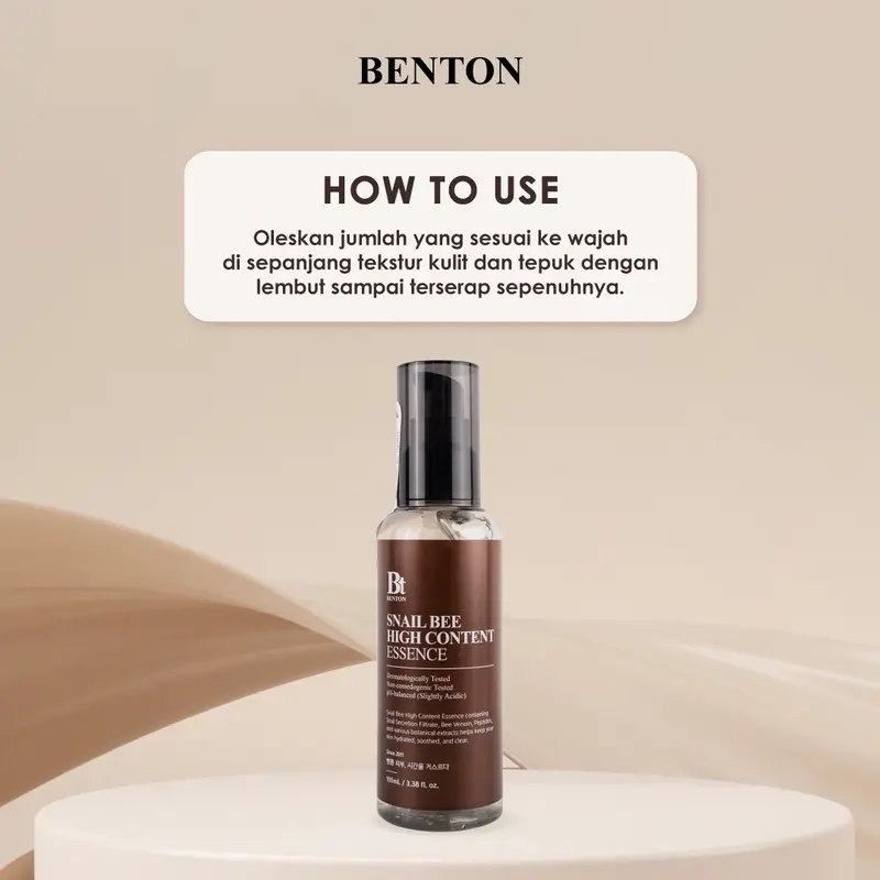 BENTON Snail Bee High Content Essence 100ml 3