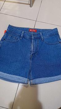Product Review of Nuber Hotpants Celana Pendek Wanita Jeans Blue Zinnia Biru from D**a 0