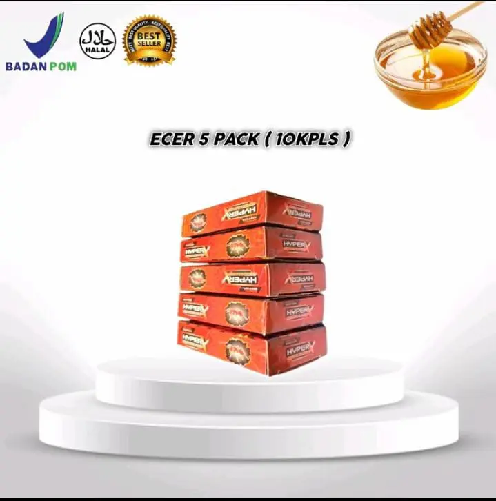 Madu Bubuk Herb HP HIP3R isi 5 pack 10 btr Madu Syrup Honey Herbal Sirup Bahan Gula