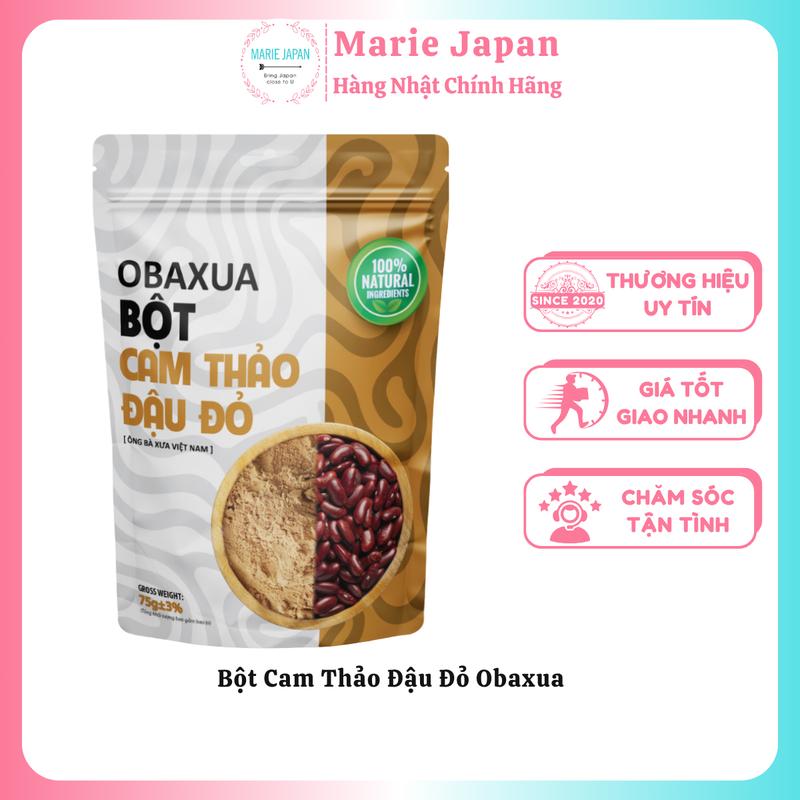 Bột Cam Thảo Đậu Đỏ Obaxua Dưỡng Da - Sản phẩm chăm sóc da