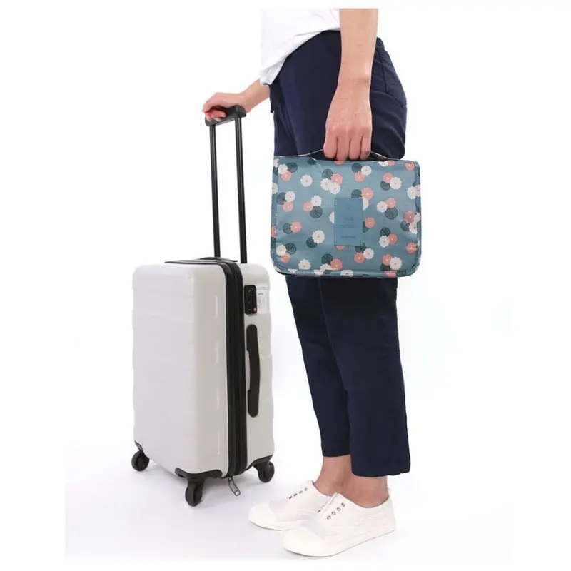 MASTERHOME TAS TOILETRIES TRAVEL MOTIF | TAS TOILET GANTUNG MULTIFUNGSI | TRAVEL TOILET BAG | POUCH TRAVEL MULTIFUNGSI 4