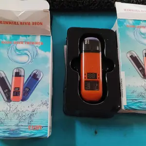 Pemangkas Bulu Hidung Elektrik, Ukuran Mini, Pemangkasan Bulu Hidung Komprehensif 360°, Praktis, Aman Dan Bersih, Baterai Polimer 130mAh Terintegrasi