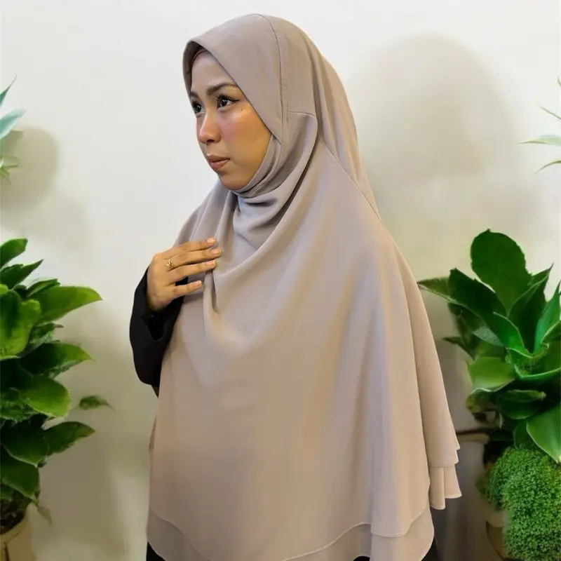 khimar Aisya labuh selesa