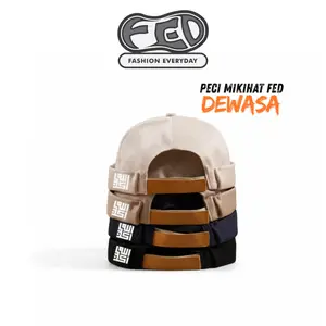 Topi Pria Dewasa Peci Mikihat Logo Kaligrafi Muslim Kualitas Import Abu Biru Kopiah Hitam Songkok Motif Allahuakbar Standar