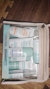 Product Review of Wardah Umrah & Hajj Package - Paket Haji dan Umroh - Hair and Body Wash, Face Cleanser, Sunscreen SPF 50 PA+++ , Anti Perspirant Deodorant, Moisturizer, Lip Treatment Balm, ZamZam Water Spray from T**1 1