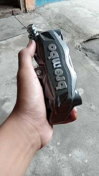 Product Review of Kaliper Brcmbo 4 Piston Monoblok M432 M50 M7 GP4RX Universal semua motor Bisa untuk Cakram Kanan Dan Kiri Ninja R RR SS MEGAPRO TIGER NOUVO JUPITER MX KING SCORPIO from S**l J**t 1