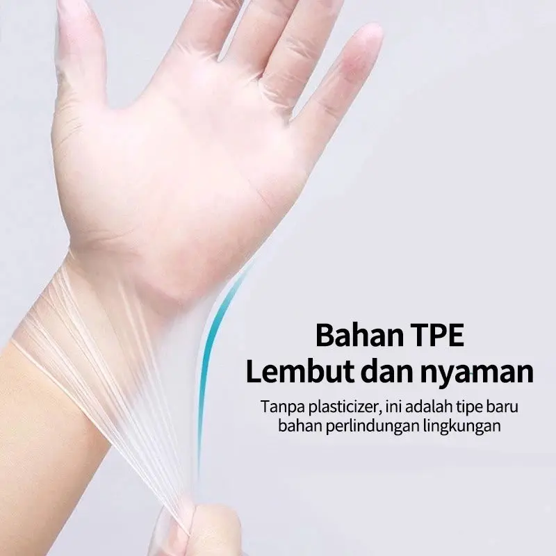 Sarung Tangan Lateks 100% ASLI | Bebas Serbuk Karet 7