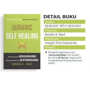 Buku Quranic Self Healing Terbaru Soft Cover Psychology Habits