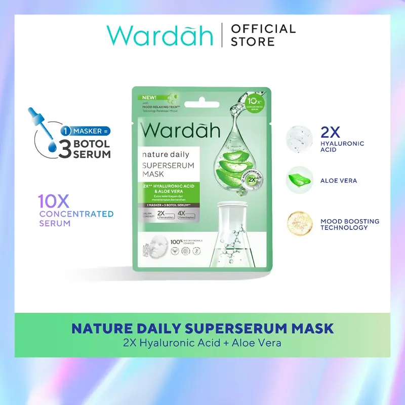 WARDAH Nature Daily Sheet Mask 0