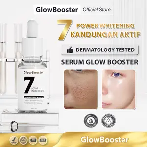 (BPOM) Serum Pencerah Wajah - Serum Glowing - Serum GloowBooster 7 Active Ingredients | Serum Pencerah 7 Kandungan Aktif | Serum Pemutih Wajah 15ml