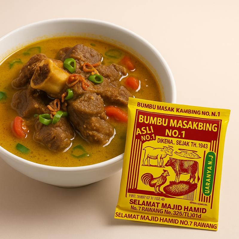 Dapat 5 bumbu Inti Masak Padang - Rendang, Gulai Kurma, Sate, Pemasak ...