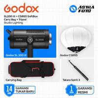 Gambar Godox SL200 III Softbox Grid Lampu Video Light LED - SL200III SL 200 dari Astra Foto Kota Administrasi Jakarta Pusat 2 Tokopedia