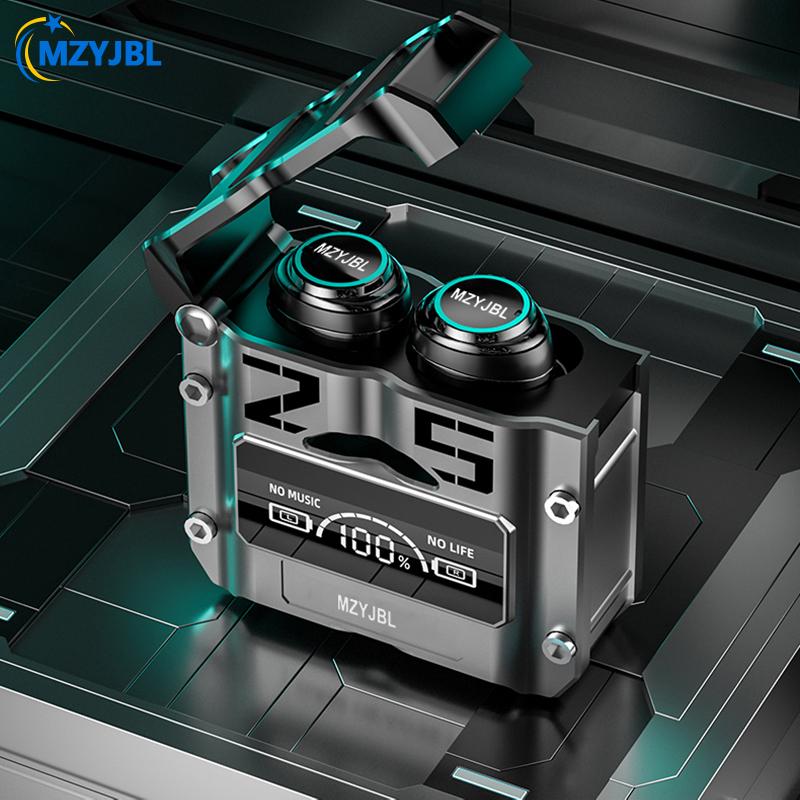 MZYJBL M25 Wireless Earphones TWS Bluetooth Gaming Earbuds LED Display Screen Headphones In-Ear Touch Control HiFI Stereo Headsets With Mic Gaming Binaural For Android IOS 3